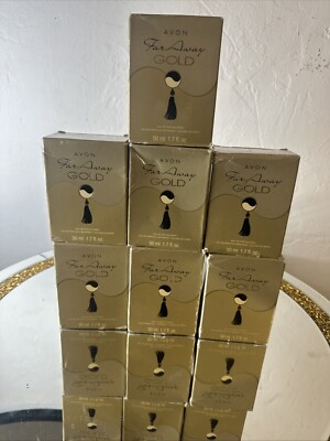 AVON Far Away GOLD #7 Units  1.7 fl oz LIMITED EDITION NIB 7
