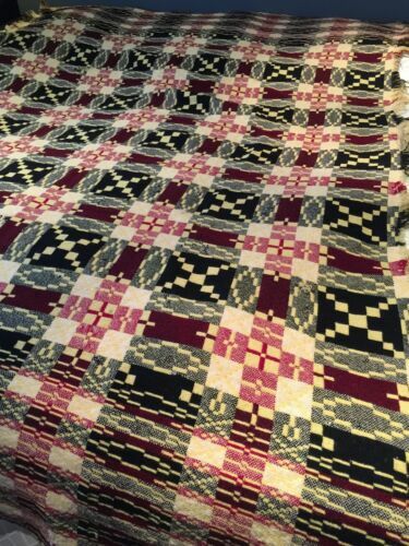 Couverture vintage Highland Home en laine écossaise grise à