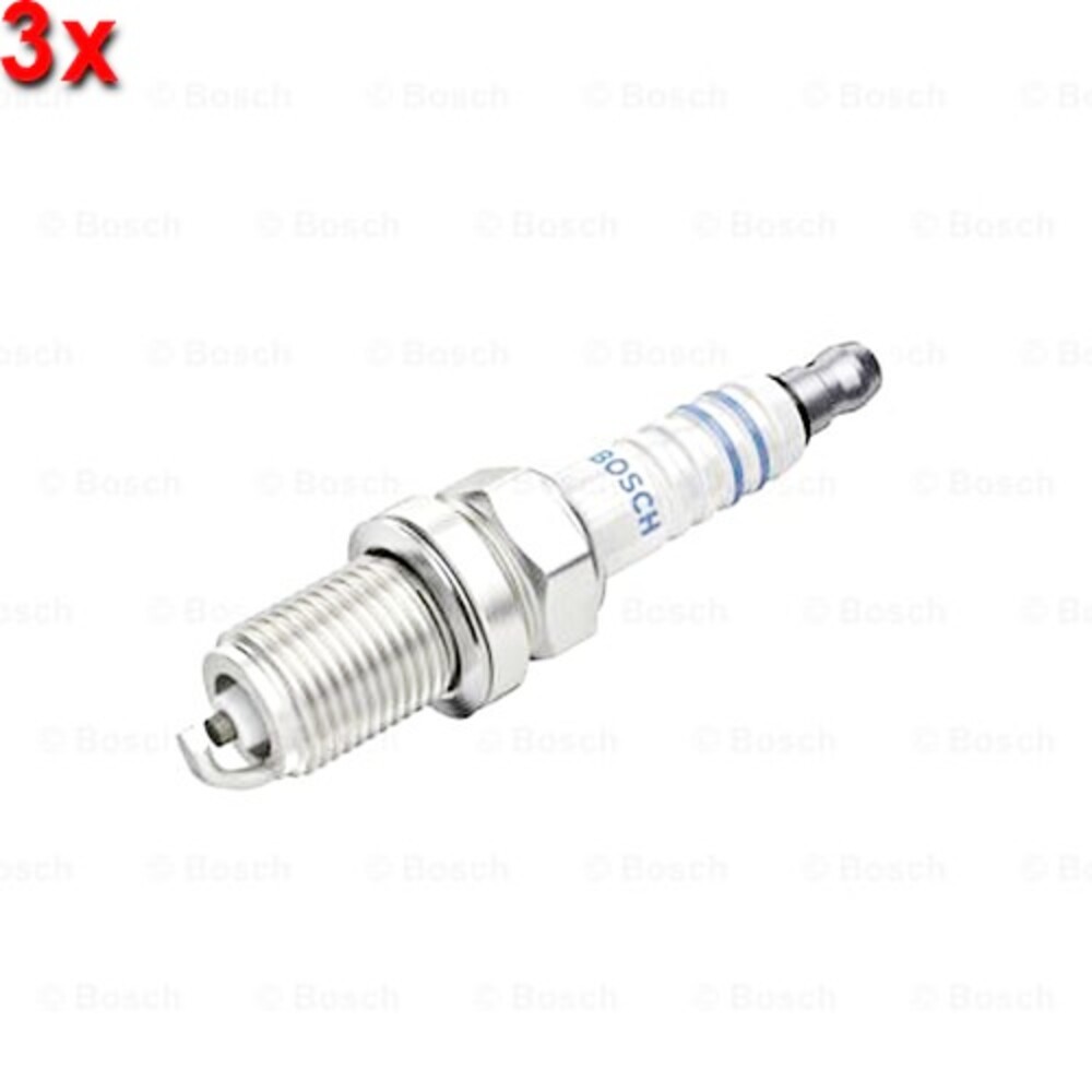 BOSCH 3x Spark Plug For CHANA CHANGAN HONDA LEXUS NISSAN TOYOTA 86-16 0242236561