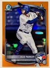 2025 Bowman Draft Chrome Jojo Parker 1st True Orange Refractor #18/25 #BDC-8