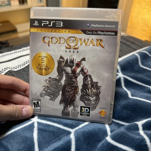 God of War Saga 2012 Sony Playstation 3 PS3 CIB Complete Video Game
