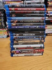 Blu-ray Lot of 20 Assorted Movies Mixed Genres
