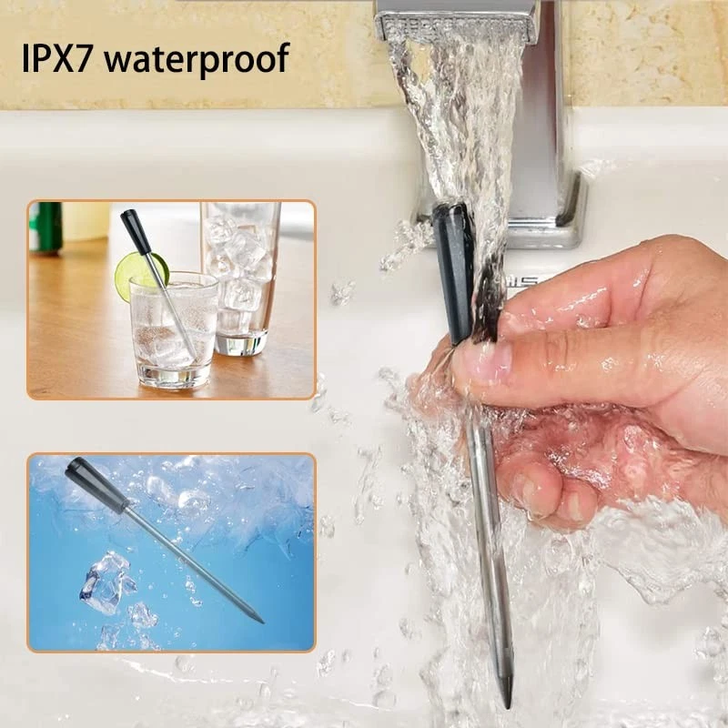 Bluetooth Meat Thermometer - Waterproof Long Range Multi Probe Cooking BBQ - Image 4 of 4