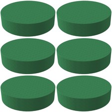 6 Pcs 3 inch Floral Foam Blocks Large Dry Floral Foam Round Flower Foam Block...