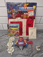MOTU Masters of the Universe Vintage Original 1986 Rotar 100 Complete w Card