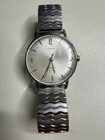 Timex Men's Vintage 3 6 9 12 Silver Dial Waterproof Watch