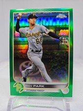 2022 Topps Chrome Hoy Park RC 66/99 Green Refractor #32 Pittsburgh Pirates 