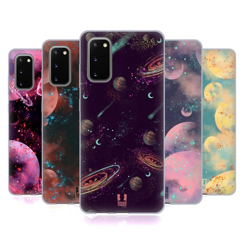 HEAD CASE DESIGNS GLITTER PASTEL PLANETS PRINT GEL CASE FOR SAMSUNG PHONES 2 - $22.95