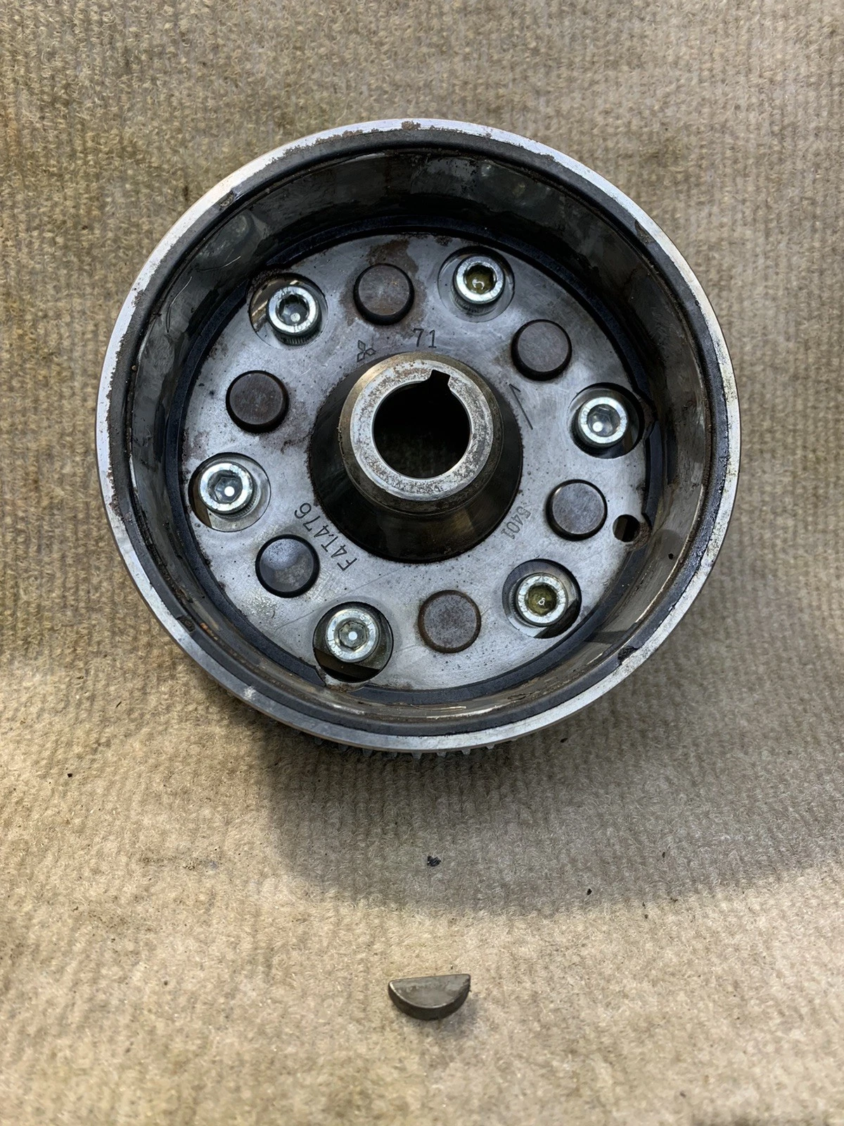 2006 Kawasaki brute force 750  kvf750A 4x4 starter clutch flywheel