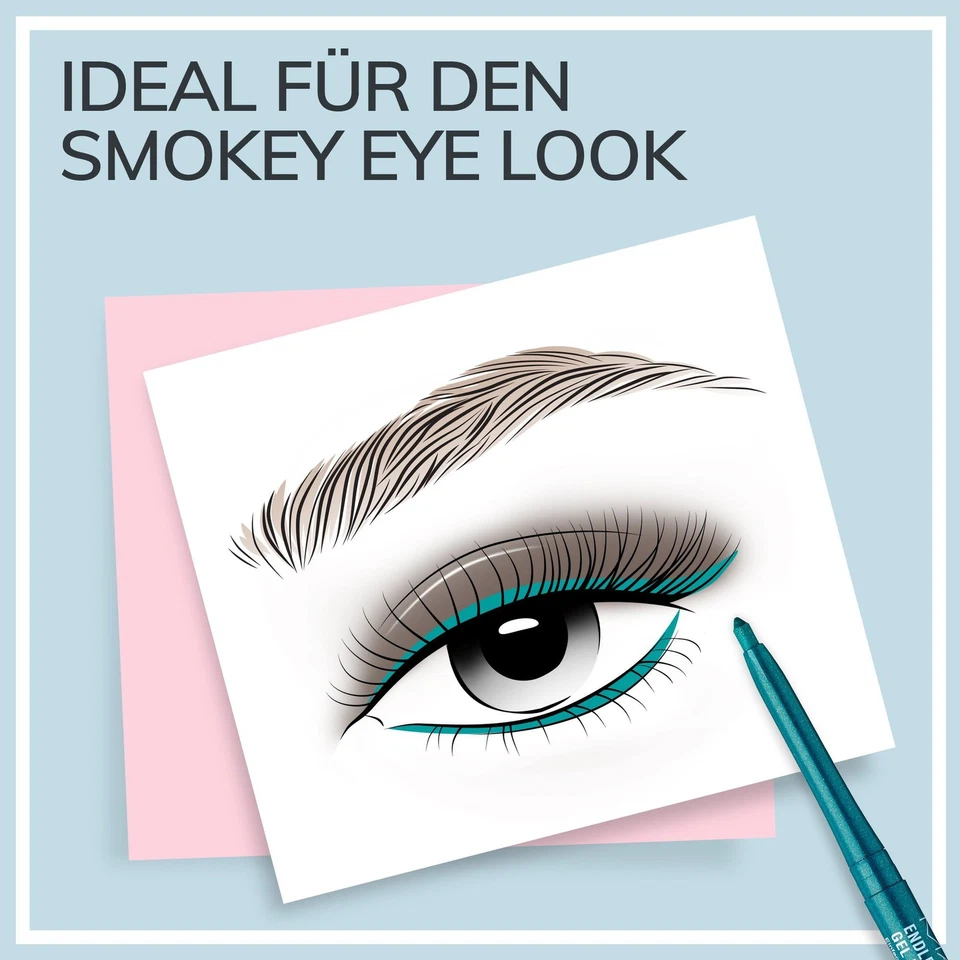 Endless Stay Waterproof Gel Eyeliner No. 005 Emerald Sparkle 0,3 g - Image 3 of 4