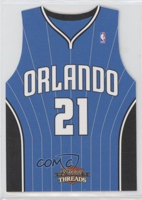 2010-11 Panini Threads Rookie Team Threads Away Daniel Orton #8 0s55