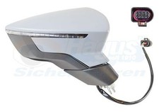 VAN WEZEL 4929818 Außenspiegel Seitenspiegel Rechts für SEAT IBIZA V (KJ1)