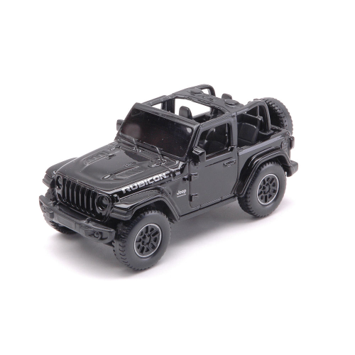 JEEP WRANGLER RUBICON OPEN 2012 BLACK 1:43 Rastar Auto Stradali Neues Modell - Bild 2 von 3