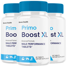 Primo Boost XL Performance Tablets, PrimoBoostXL Male Support 3 Bottle 