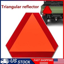 Vehicle Sign Slow Moving Sign Reflective Boards Car Sign Reflective Sticker New