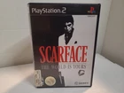 Scarface: The World is Yours Sony PlayStation 2 PS2 2006 RIPPED ARTWORK