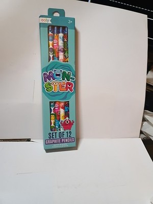 Graphite Pencils Ooly Monster Set of 12 new ever one looking for last 2