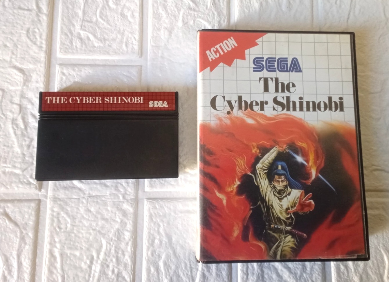 The Cyber Shinobi Complet / SEGA Master System / PAL / EUR