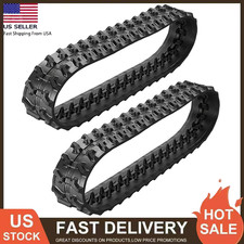 2 Pack 180x72x37 Heavy Duty Rubber Tracks for Mini Excavator Replacement Tracks