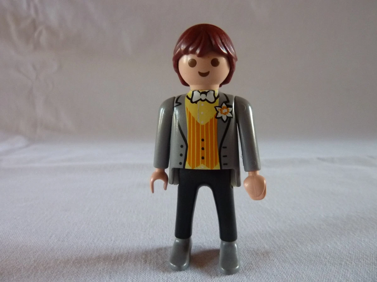 Personnage Playmobil Mariage Avec Parchemin Et Sceptre - Occasion Excellent État