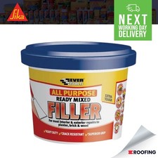 Everbuild Ready Mixed All Purpose Decorating Filler - WHITE 1KG