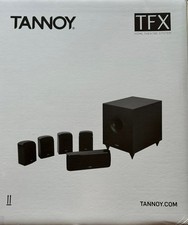 Tannoy TFX 5.1 Surround Sound Speaker System Active Subwoofer with stands