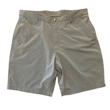 FootJoy Golf Shorts Mens 36 Light Blue Chino Outdoors Preppy Club FJ Performance