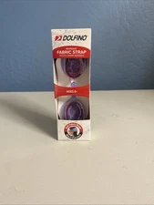 Dolfino Youth Mermaid Fabric Strap Swim Goggles