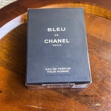 Chanel Bleu de Chanel Eau de Parfum Men Fragrance Spray 3.4oz 100ml Blue Sealed