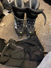 Rollerblades Size 5-8 Adjustable Spitfire Black green Max Wheel 76mm