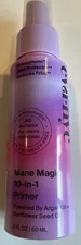 Eva Hair NYC Mane Magic 10-in-1 Primer 2 Fl Oz / 60mL TRAVEL SIZE WITHOUT BOX