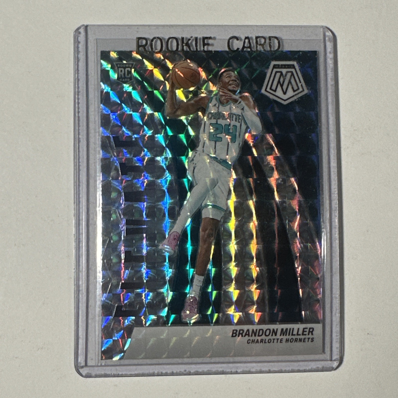 Brandon Miller 2023-24 Mosaic Elevate Green Prizm Rookie