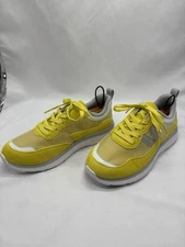 Women's Vionic Delmar Ayse Designer Orthotic Trainers Yellow White Size 7.5