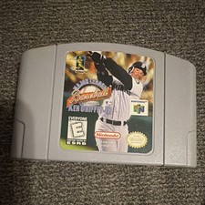 Nintendo Major League Baseball Featuring Ken Griffey Jr. N64 Cartridge Only E