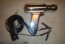 Vintage 1960s 70s Hastings Ray Gun Inductive Timing Light Chrome Tested Working
