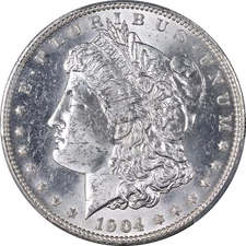 1904-O Morgan Silver Dollar PCGS MS63 Blast White Superb Eye Appeal STOCK