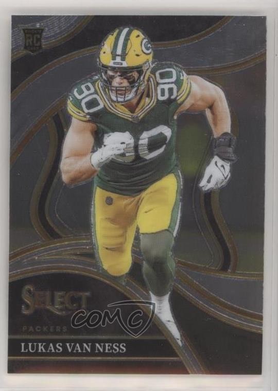 2023 Panini Select Club Level Lukas Van Ness #239 Rookie RC 1b50
