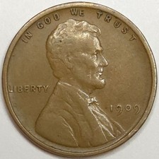 1909-P Lincoln Wheat Cent Lot 3 
