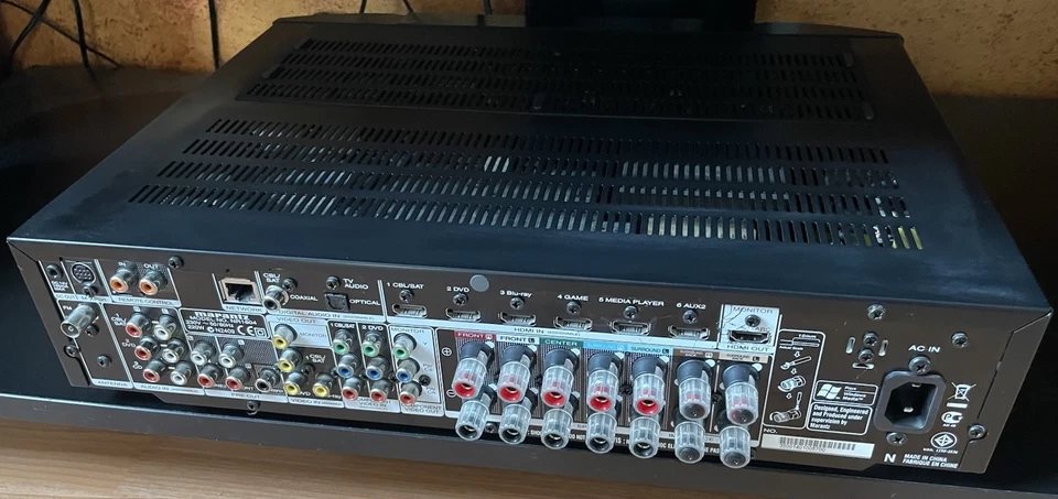 Marantz NR1604/N1B Slim-Line 7.1 AV-Receiver (90 Watt, HDMI, Netzwerk) - Bild 4 von 4