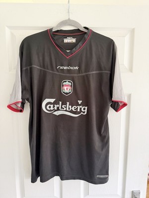 Original Authentic Reebok Liverpool 2002/2003 Away Shirt Herren Medium
