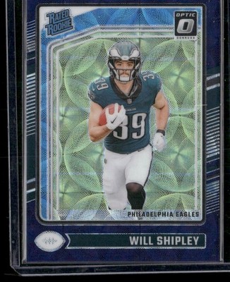 2024 Donruss Optic #298 Will Shipley Blue Scope