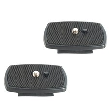 Quick Release Plate Camera Tripod Adapter 43x43mm VCT668 ST666 690 2 Pack