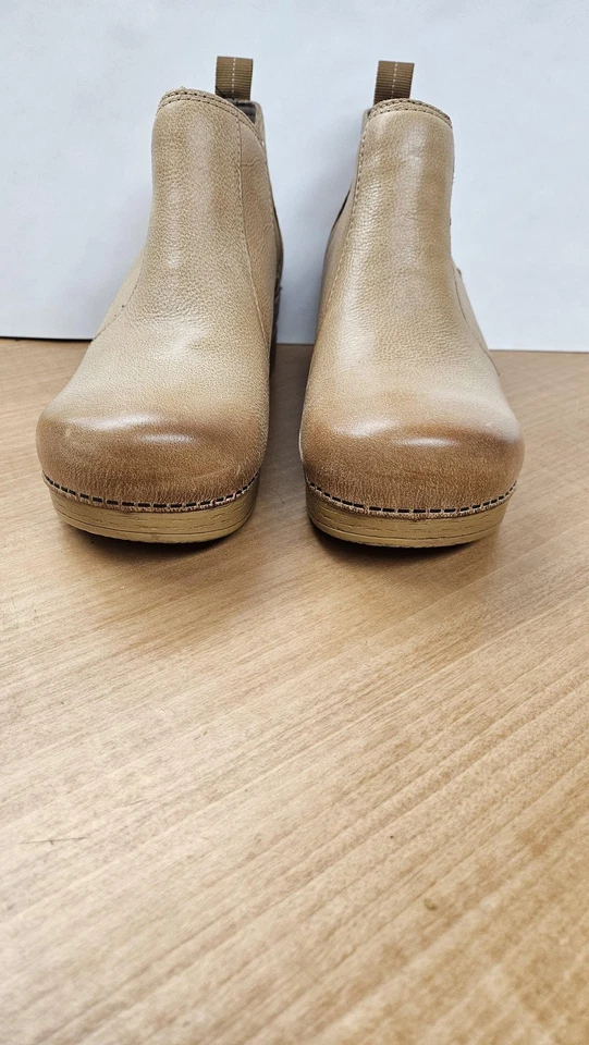 Botines Dansko Frankie para mujer talla 42 (11) cuero envejecido miel sin cordones Foto 4 de 4