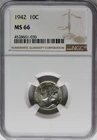 1942 10C MS 66