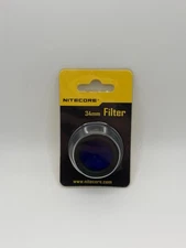 Nitecore Blue Filter For Diameter 34mm Flexible Filter Frame NFB34