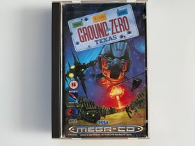 Ground Zero Texas Sega Mega CD - UK PAL VGC CIB - Tracked
