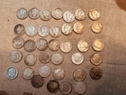 Lot of 90% SILVER Mercury and Roosevelt (37 Total)
