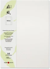 Japanese Rice Paper Printable A4 Size Paper (100 Sheets), Multipurpose Copy Pape