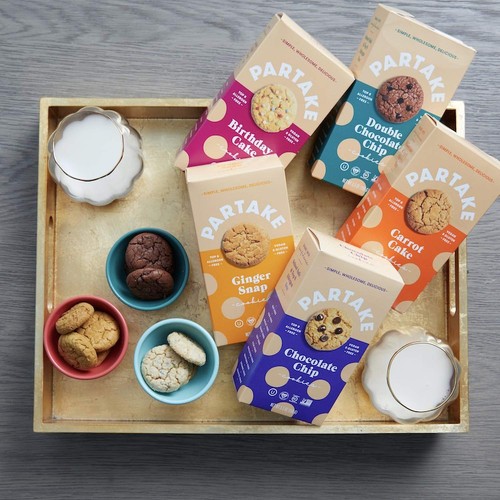 Partake Crunchy Cookies - Chocolate Chip | 4 Boxes | Vegan & Gluten Free | Fr... - 第 6/8 張圖片