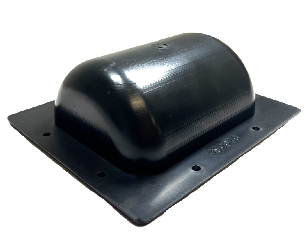 (2) Two Small Black  2-Piece Metal Bar Handle & ABS Plastic Body for Speaker Box